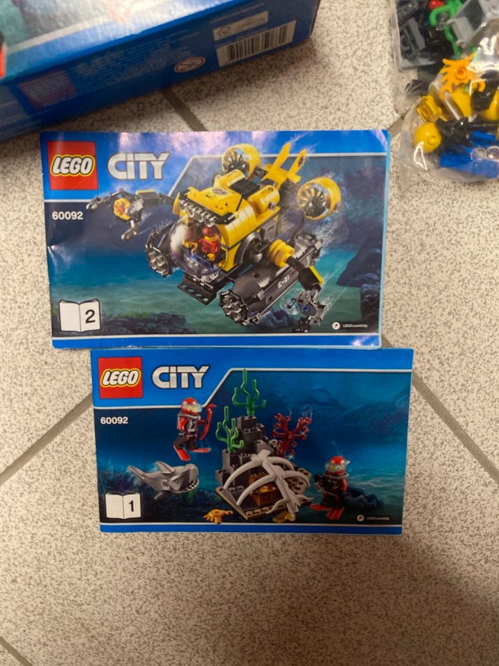 Lego City 60092 Tiefsee U-Boot inkl OVP Anleitung in Delbrück