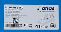 ATLAS Sicherheitssandale SL 36 red Nordrhein-Westfalen - Leverkusen Vorschau