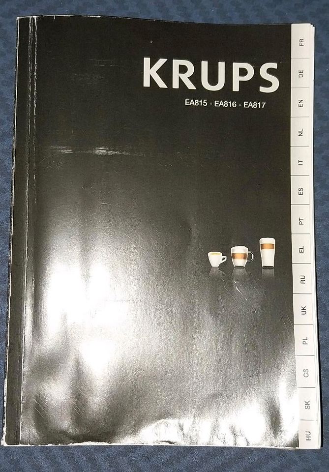 Krups EA8150 schwarz Espresso Maschine als Bastlerobjekt zu verka in Metelen