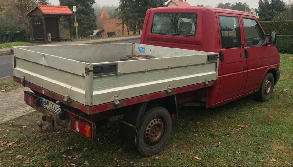 VW T4 Doka Pritsche Schlachtfest 2.5 TDI ACV in Bad Freienwalde