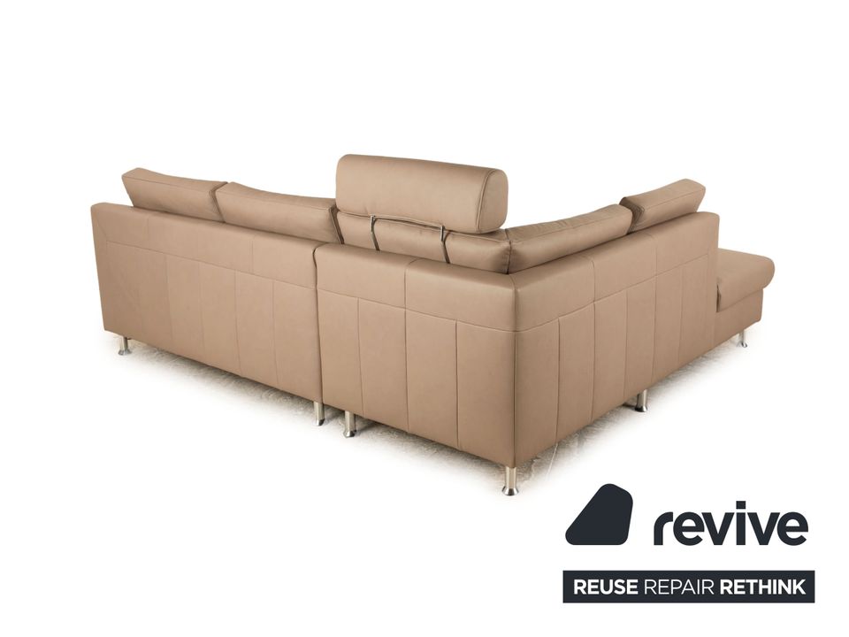 Ewald Schillig Concept Plus Leder Ecksofa Beige manuelle in Köln