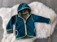 Jako-o Strickfleece Teddyfleece Jacke Größe 80/86 Petrol Thüringen - Stelzen Vorschau