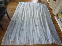 Dekostore Vorhänge Gardine Voile, weiß mit Motiv 245x450 cm TOP Aachen - Eilendorf Vorschau