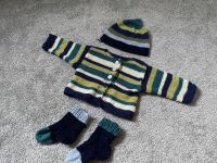 Strick Set Pullover Mutze Socken Baby Austattung Sachsen - Döbeln Vorschau