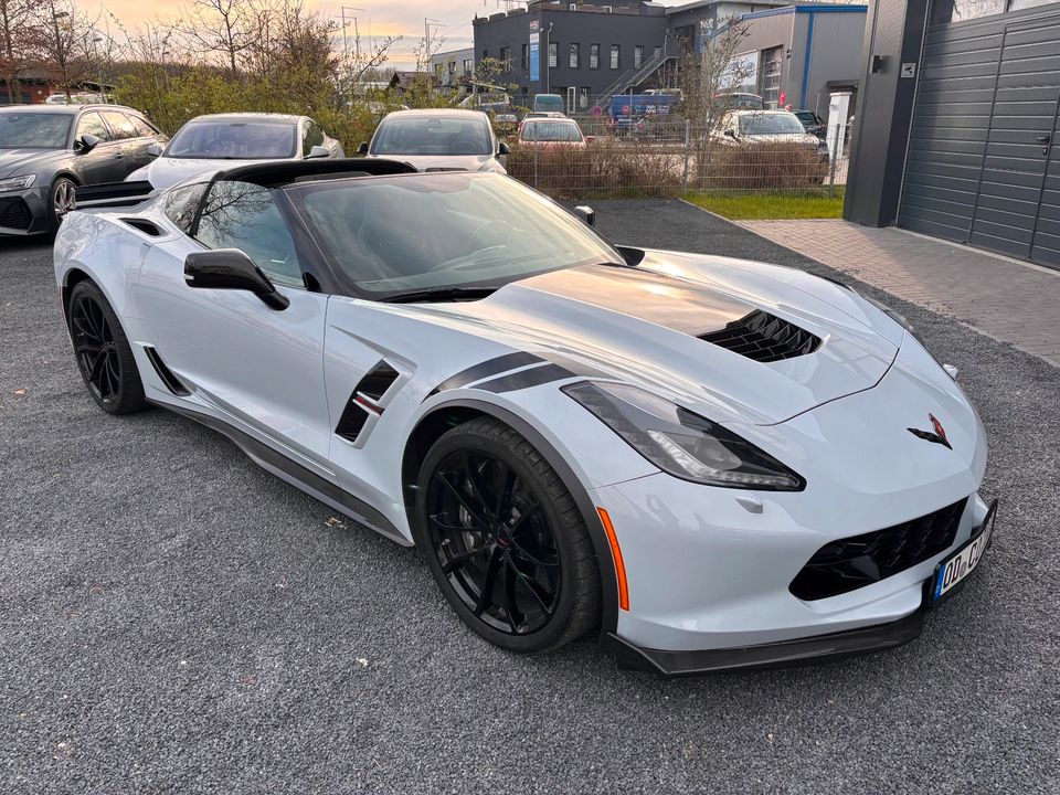 Corvette Grand Sport C7 Final Edition Carbon Targa 1.Hand 3500km in Bargteheide