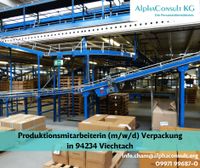 Produktionsmitarbeiterin (m/w/d) Verpackung in Viechtach Bayern - Viechtach Vorschau