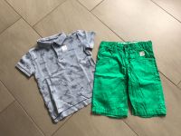 Polohemd Reserved Jeans 116 grün blau Sommer Set Sachsen - Pegau Vorschau