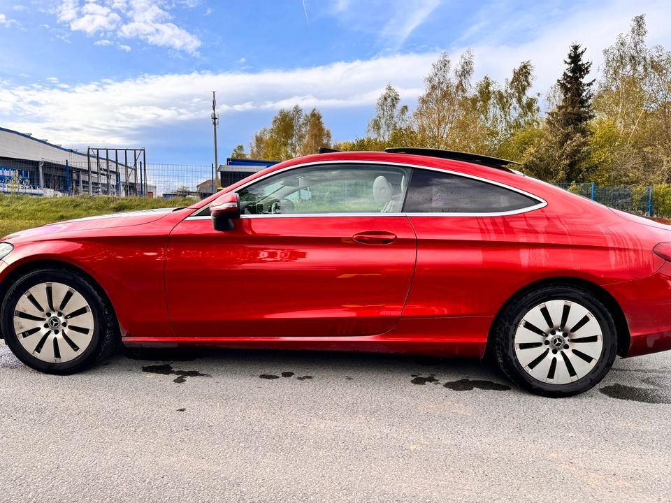 Mercedes-Benz C 220 Coupe Rot in Bad Harzburg