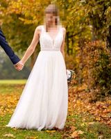 Leichtes Brautkleid "SaYes by Amelie" Größe 36 ivory Baden-Württemberg - Markdorf Vorschau