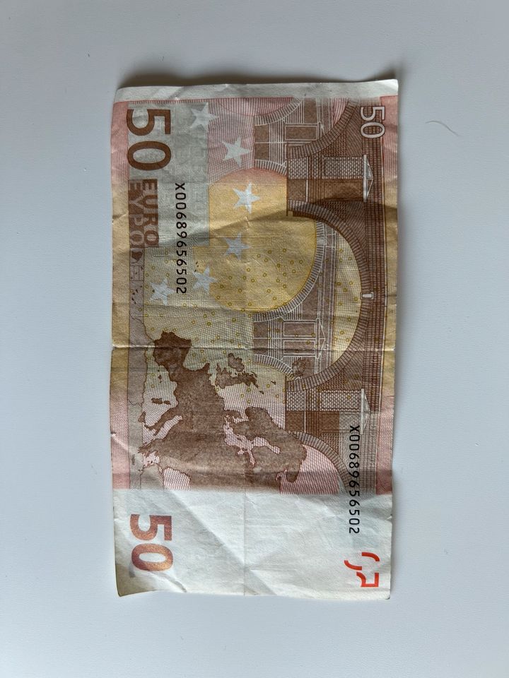 seltener Alter 50€ Schein aus 2002 (Original) in Neukirchen/Pleisse