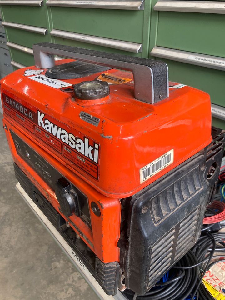Kawasaki GA1400A  Aggregat Generator Ersatzteilträger Oldtimer in Hillesheim (Eifel)