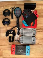 Nintendo Switch OLED Rot/Blau in OVP + Mobile Charging Station Nordrhein-Westfalen - Remscheid Vorschau