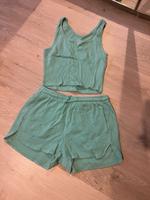 Primark Sommer Set Kombi Hose Hosen Short Shorts Grün Xs Brandenburg - Zossen-Wünsdorf Vorschau