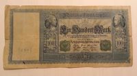 100 Reichsmark, 21. April 1910, Reichsbanknote, Geldschein Baden-Württemberg - Sindelfingen Vorschau