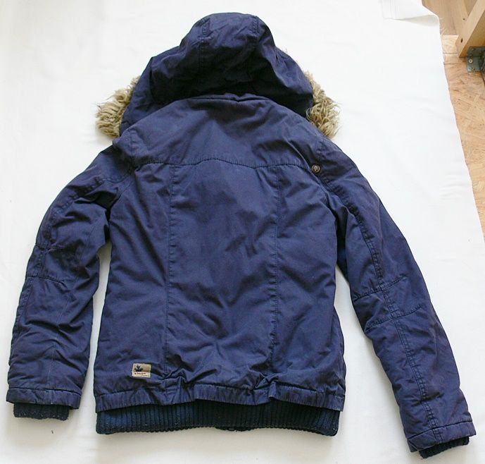 Khujo - dicke Winterjacke - blau - S in Waldkappel