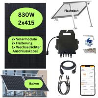 Balkonkraftwerk 800 W AP System EZ1M Inkl Halterung (Balkon/Flachdach) Fullblack Komplettset Sachsen-Anhalt - Eisleben Vorschau