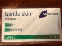 Gentle Skin compakt+  powderfree Einmal Handschuhe Latex L 8-8,5 Brandenburg - Groß Kreutz Vorschau