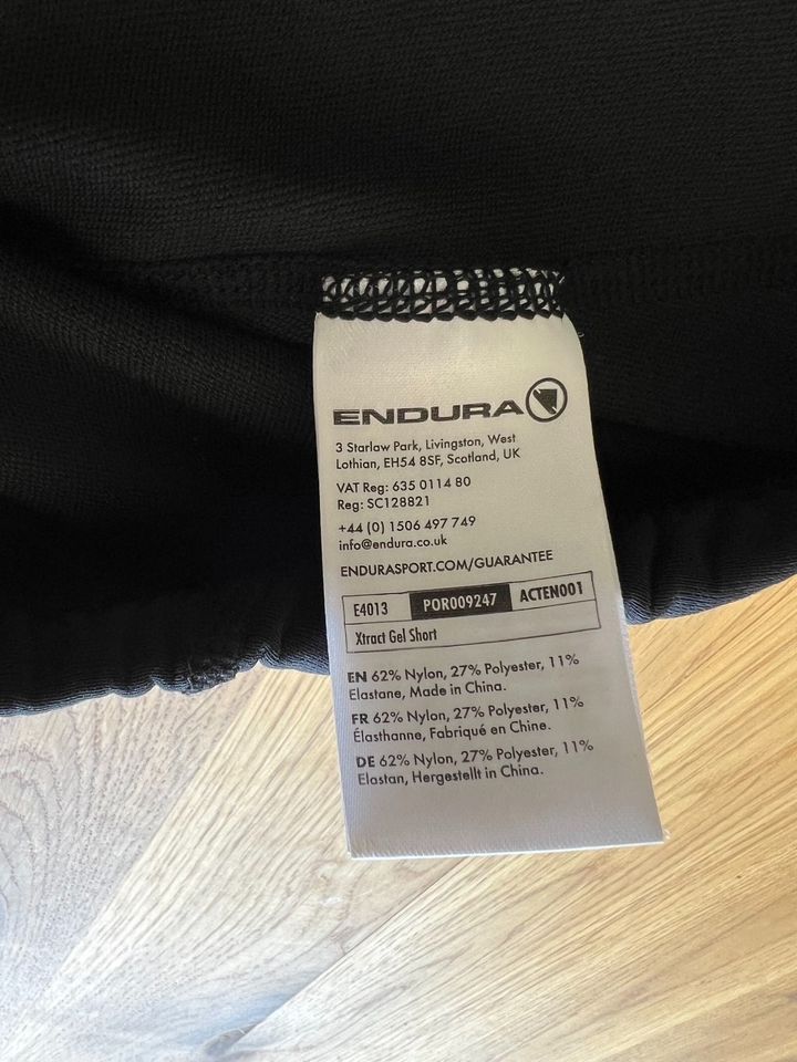 Radhose Endura Radsport NEU in Großhansdorf