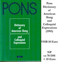 PONS Dictionary of American Slang Baden-Württemberg - Dossenheim Vorschau