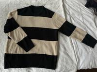 H&M Pullover Pulli Herren Gr. XL beige/schwarz gestreift Bayern - Puchheim Vorschau