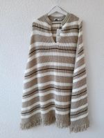 Zara 3597/152 Gestreifter Strickponcho Beige XS/S Stuttgart - Stuttgart-Mitte Vorschau