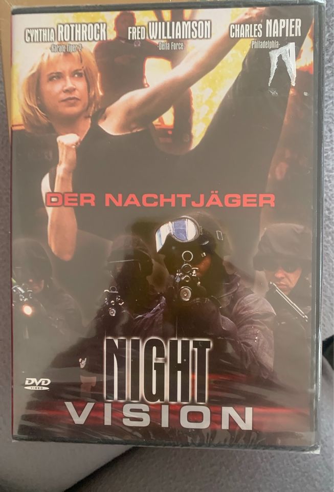 DVD Night Vision / Der Nachtjäger Cynthia Rothrock NEU in Lörrach