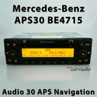 Original Mercedes Audio 30 APS BE4715 Becker Navigation Radio Nordrhein-Westfalen - Gütersloh Vorschau