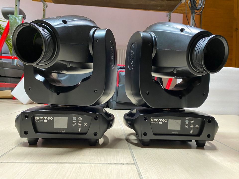 2x Cameo Auro Spot 100 Moving Heads in Schorfheide