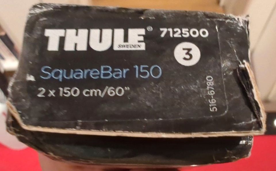 THULE Squarebars, 150cm, 60",original verpackt, unbenutzt, 712500 in Fürstenfeldbruck