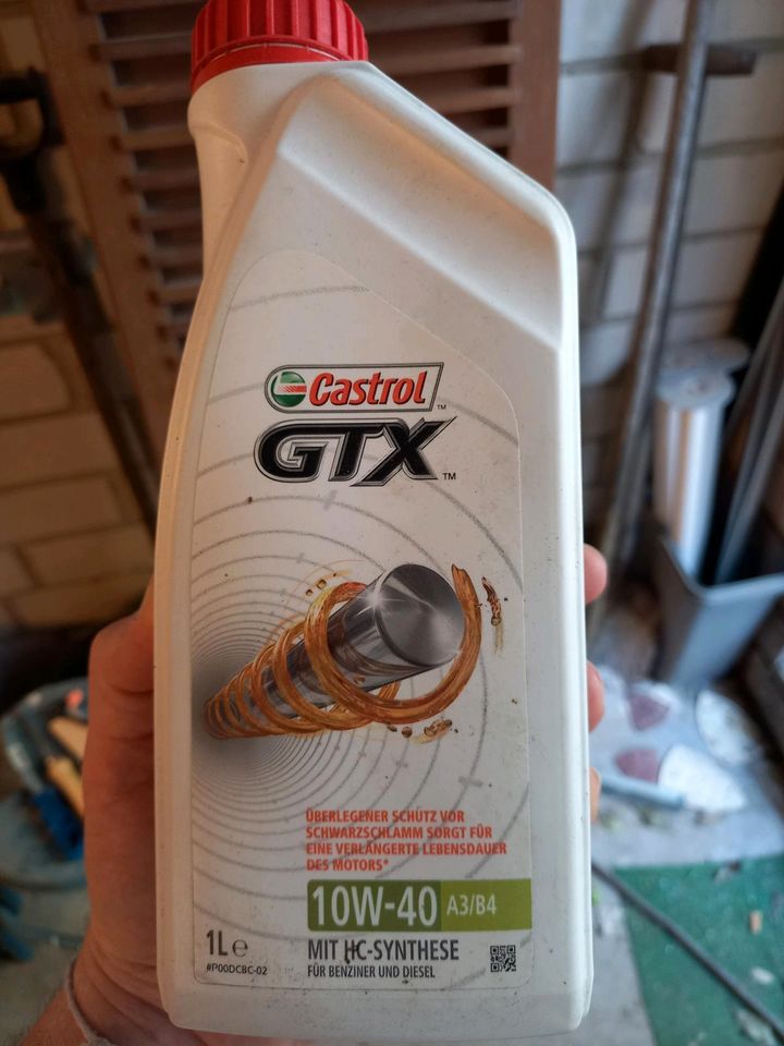 Castrol GTX 10W-40 A3/B4 Motoröl 1l in Ibbenbüren