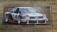 Werbe Banner für Audi 90 quattro IMSA GTO turbo DTM V8 Nordrhein-Westfalen - Ense Vorschau