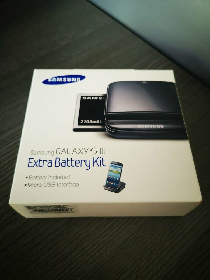 Original Samsung Akkuladestation+Akku für Galaxy S3/S3LTE Neu/OVP in Lehrte