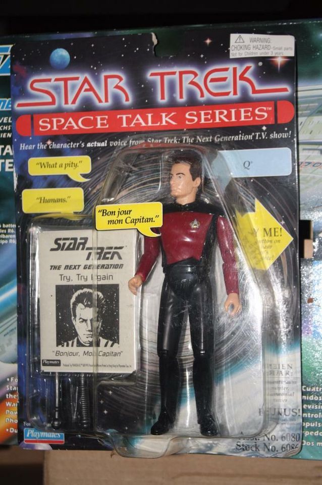 Playmates STAR TREK, TNG, Gen, DS9, Picard Riker Worf, neu OVP #2 in Hagen