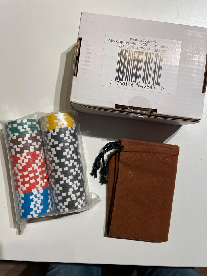 Western Legends Pokerchips // The Chips That Didn‘t Fall // Neu in Eppstein