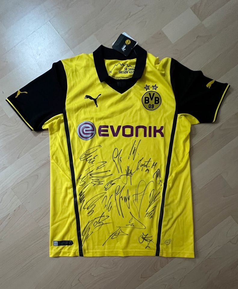 BVB Borussia Dortmund Original unterschriebenes Trikot 2013/14 in Düsseldorf