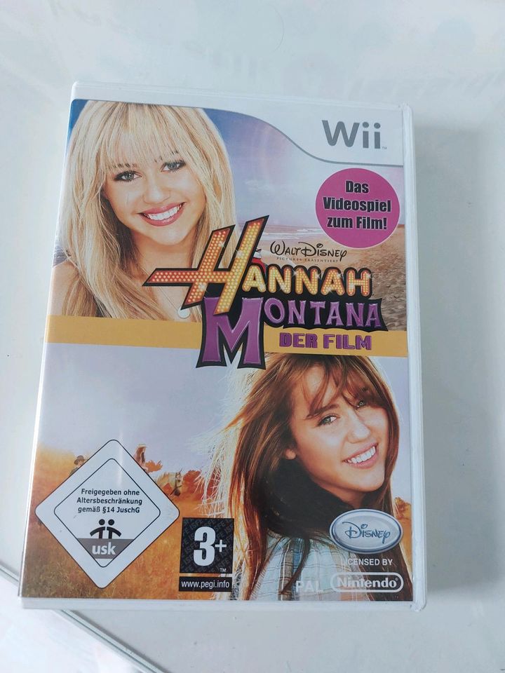 Hannah Montana wii spiel in Bergheim