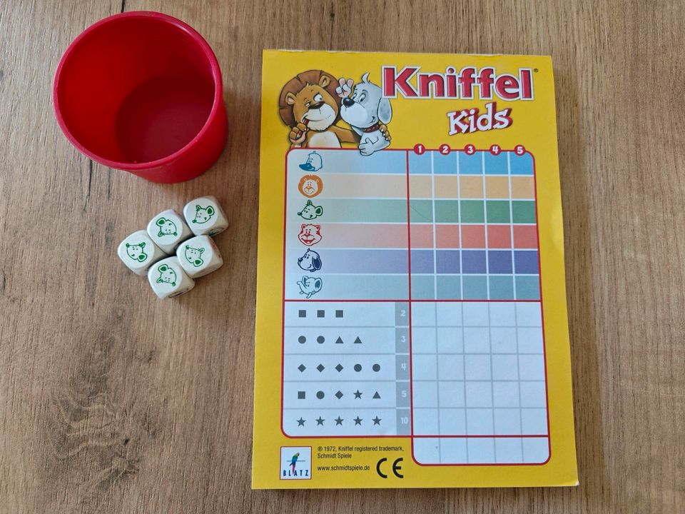 Kniffel Kids Spiel in Wehnde