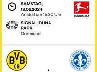 Suche 2 Tickets für das Spiel Dortmund / Darmstadt am 18.5.24 Nordrhein-Westfalen - Heinsberg Vorschau