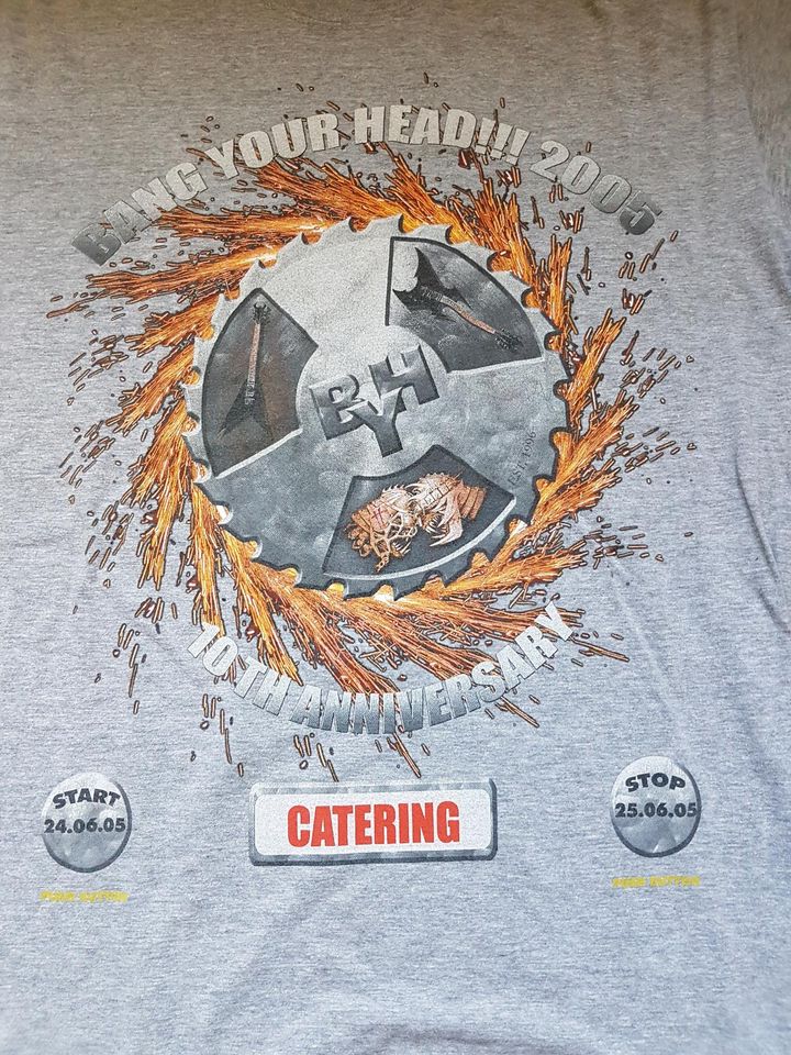 Bang Your Head! 2005 Festival Shirt, Catering, M, Metal Rock in Sankt Goar