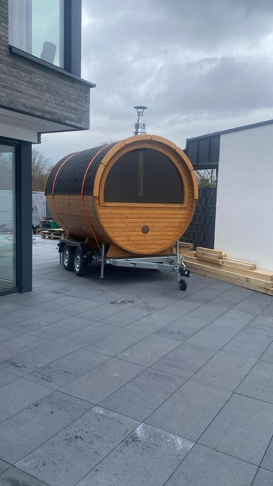 Sauna-Fassauna-Mobilsauna-Holzofensauna-Eletrosauna zu verkaufen in Spelle