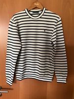 Sweatshirt von PETIT BATEAU, Gr. S, Creme blau gestreift Hessen - Bad Soden am Taunus Vorschau