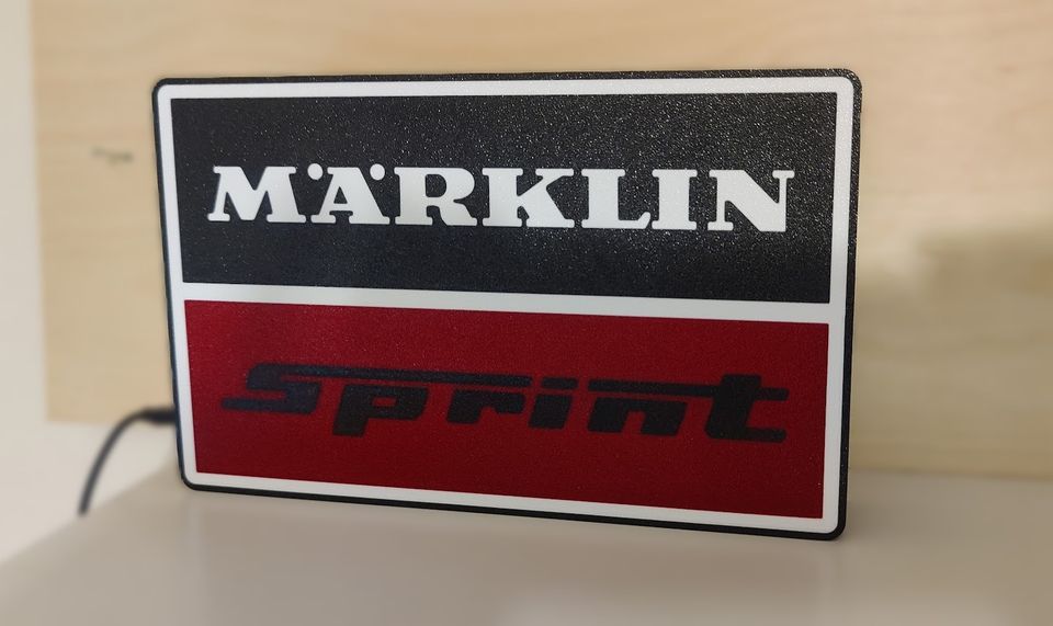 Märklin Sprint klassisches Logo Lightbox - Leuchtkasten in Pfungstadt