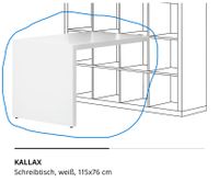Kallax IKEA Schreibtisch, weiß + versenkb. Multifunkt. Steckdose Duisburg - Rumeln-Kaldenhausen Vorschau