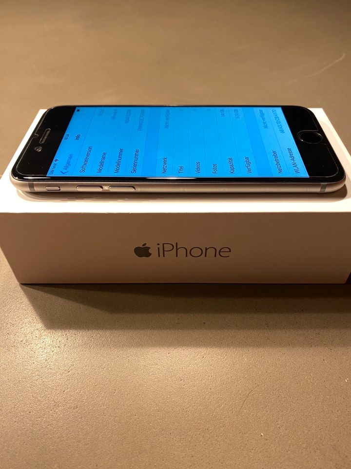 iPhone 6 - 64 GB - spacegrey - top Zustand! in Tappenbeck