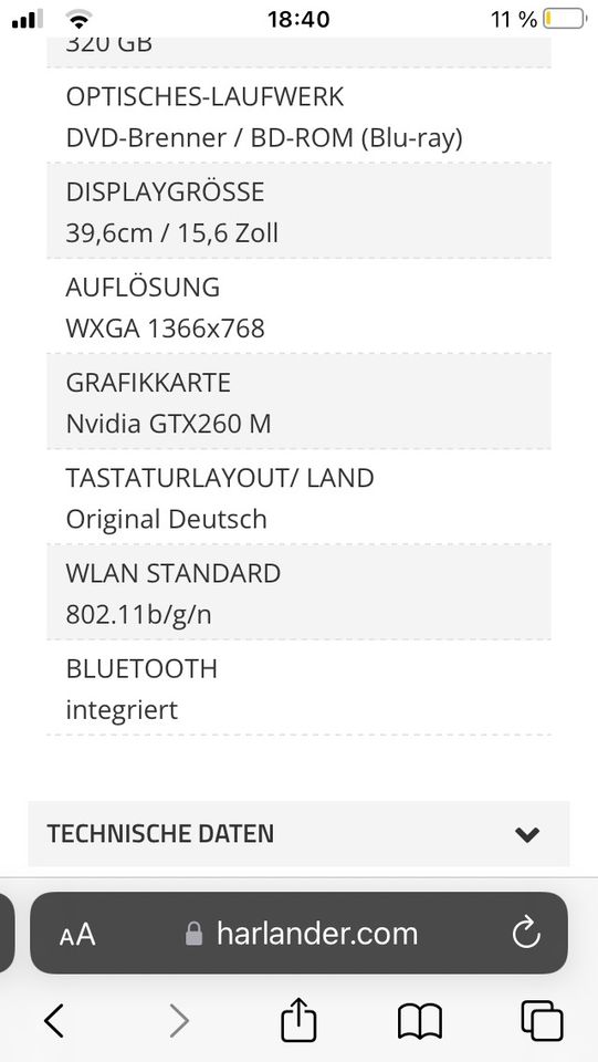 Asus ROG G51J i7 Laptop TOP Zustand nagelneuer Akku PC Computer in Adelsheim