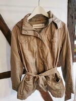 Parker Jacke Kaputze Gürtel  Beige 42 Canda C&A Niedersachsen - Nahrendorf Vorschau