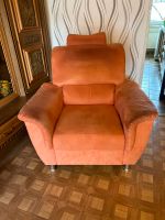 Sessel Fernsehsessel TV Wohnzimmer Terracotta Orange Hessen - Gemünden Vorschau