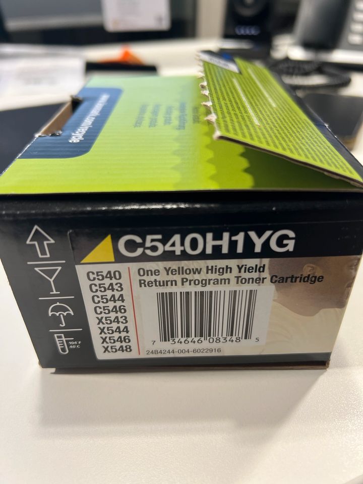 Lexmark Toner C540H1YG (Gelb / Yellow) in Albstadt