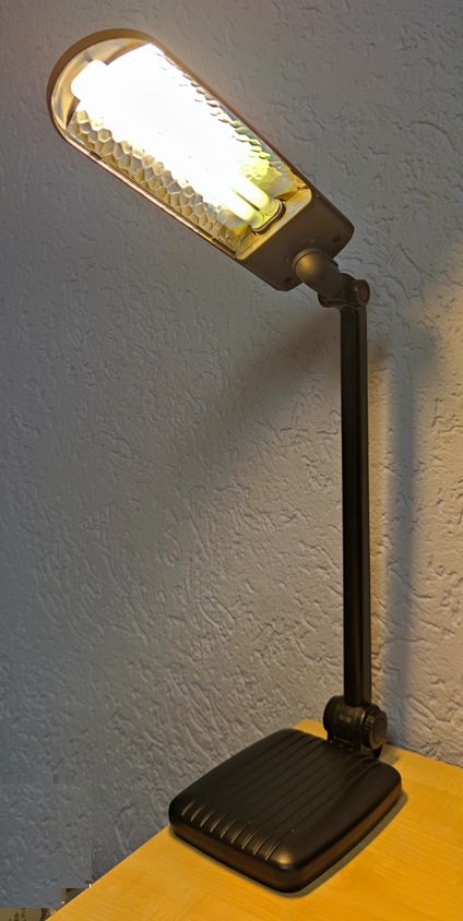 Retro Schreibtischlampe aus den 80er Jahren in Ferschweiler