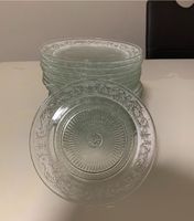 Neu 22 Glas Teller Set 18cm Relief Glas Serie Nostalgie Vintage Nordrhein-Westfalen - Hattingen Vorschau